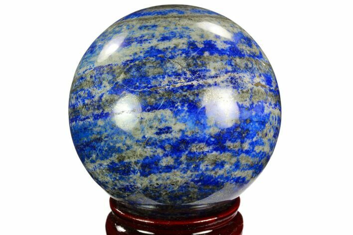 Polished Lapis Lazuli Sphere - Pakistan #123451
